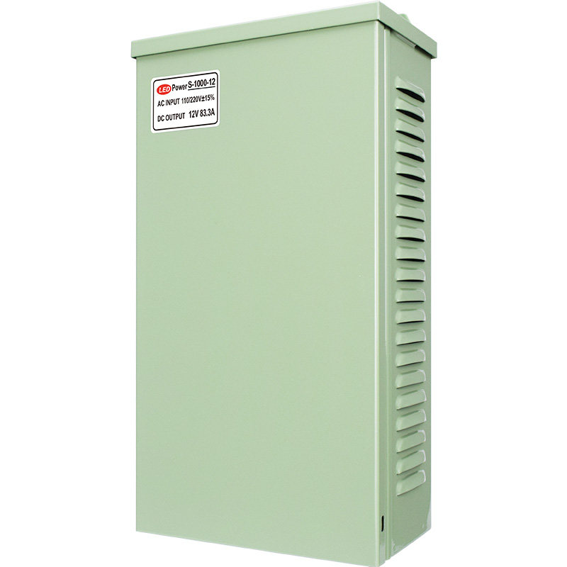 LED防雨开关电源12V 83A 1000W灯带灯条灯箱600W变压器700W 800W