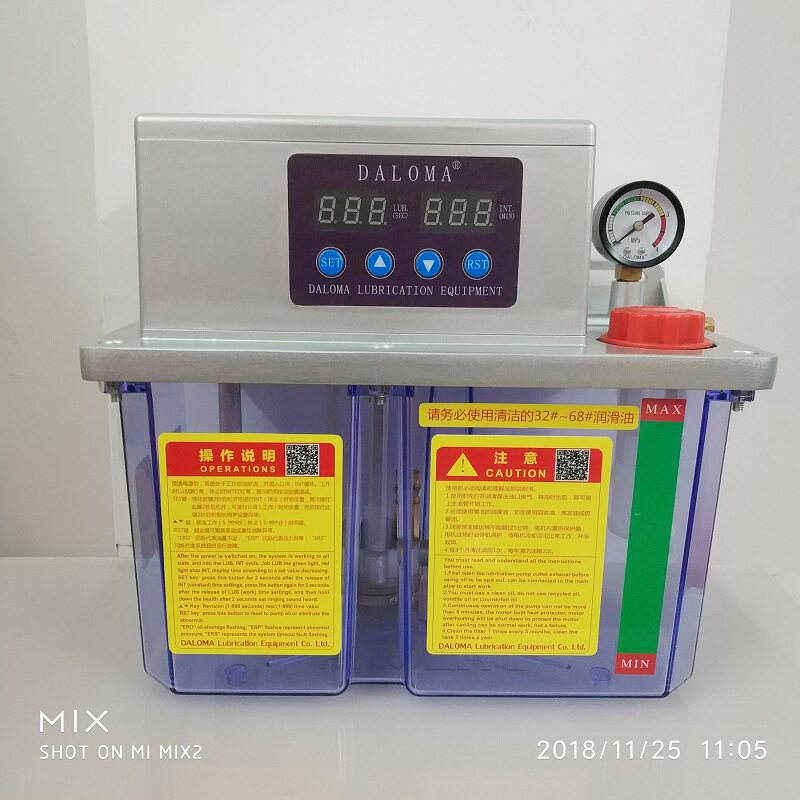 YS-2232-400X/410X润滑泵 全自动油泵2L/4L数控机床润滑泵注油器