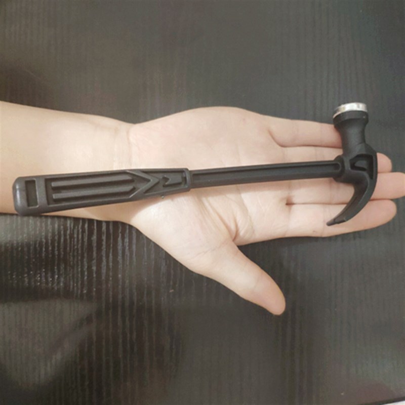 迷你小锤子塑料羊角锤家用钉锤铁锤木工儿童diy钢锤五金工具榔头