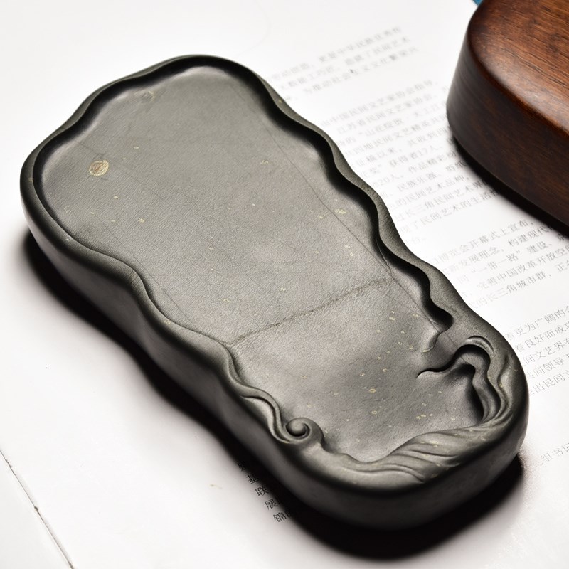 高档珍藏礼品文房四宝纸墨笔砚套装书法专用名师纯手工雕刻天然原