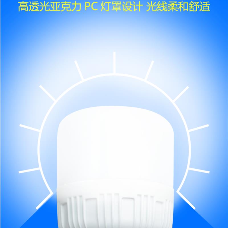 怡祥光电柱形LED声光控E27螺口灯泡6W10W12W15W走廊楼梯感应球泡
