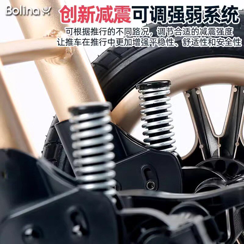婴儿车推车可坐可躺0到3岁儿童可睡可折叠减震四合一宝宝溜娃神器