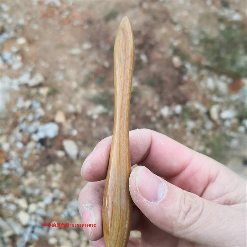 香木绿檀木钩针柄 毛衣勾针毛线蕾丝手钩编织工具不锈钢针头 包邮