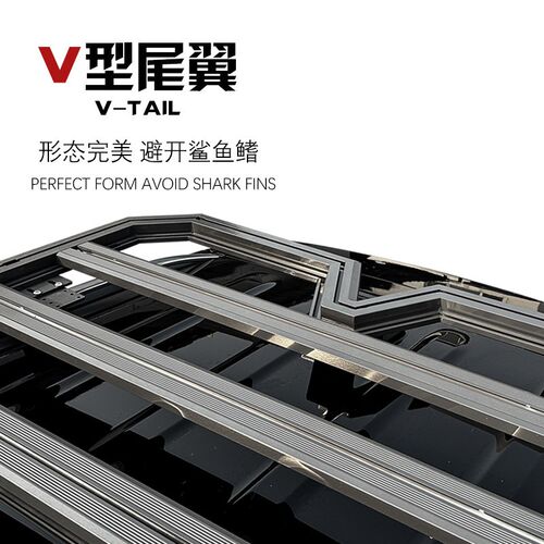 车顶平台行李架重载加厚全铝合金焊接多功能拓展低风噪无损安装