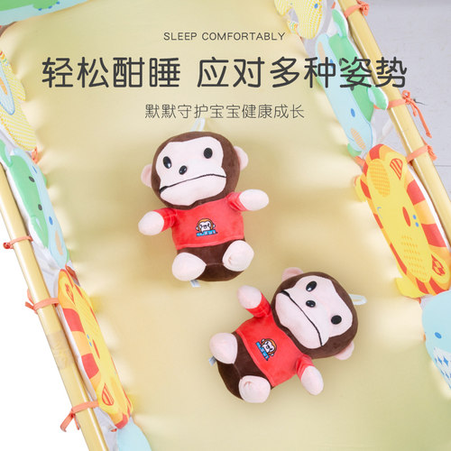 婴儿床床围栏软包防撞宝宝四件套儿童拼接床安全防护边小床防摔