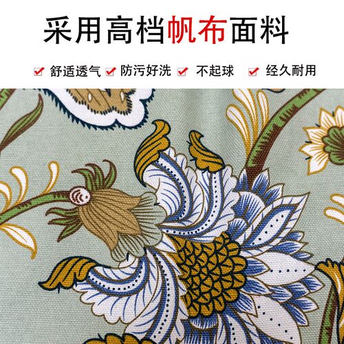半截围腰帆布女士半身围裙加厚家用短款网红厨房防水耐磨2024新款