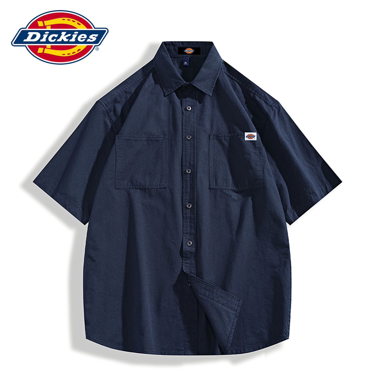 Dickies工装口袋短袖衬衫男透气图片