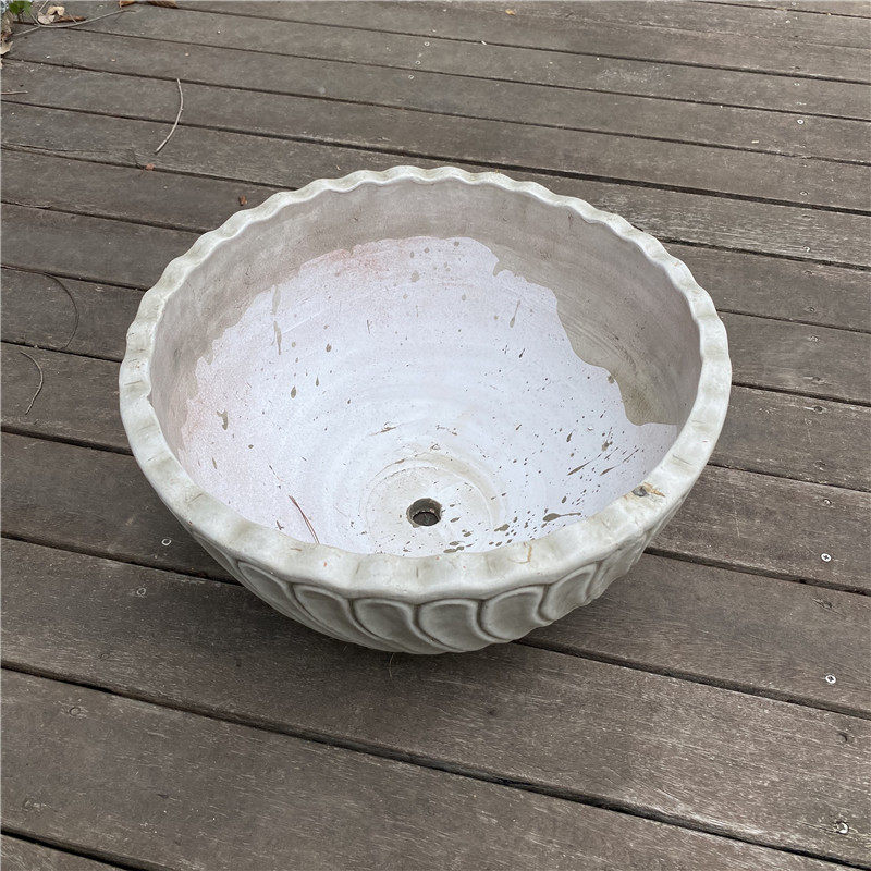 户外特大号庭院仿古红陶粗陶土陶罐陶瓷花盆花盘园林景观陶盆包邮