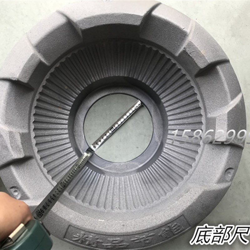 植物油甲醇灶台改装配件耐高温球铁整体炉膛灶台欧式炉盆不包邮