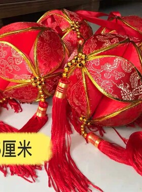 广西三月三绣球舞蹈道具壮族纯手工绣球民族工艺品击鼓传花抛绣球