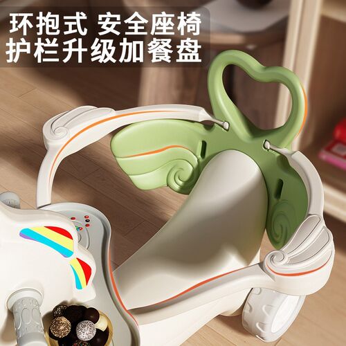 摇摇马木马儿童h摇马婴儿宝宝溜溜车二合一周岁生日礼物玩具小摇