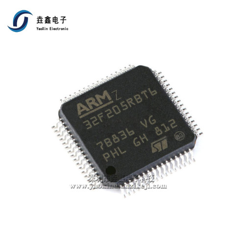 原装正品 STM32F205RBT6 LQFP-64 ARM Cortex-M3 32位微控制器