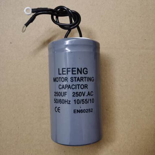 LEFENG电容CD60电机水泵启动运作电容 电线100/150/200UF250v家用