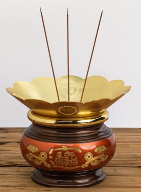 香炉加大炉围挡灰围挡香炉托盘佛具香炉罩防止香灰掉落插接香灰盘