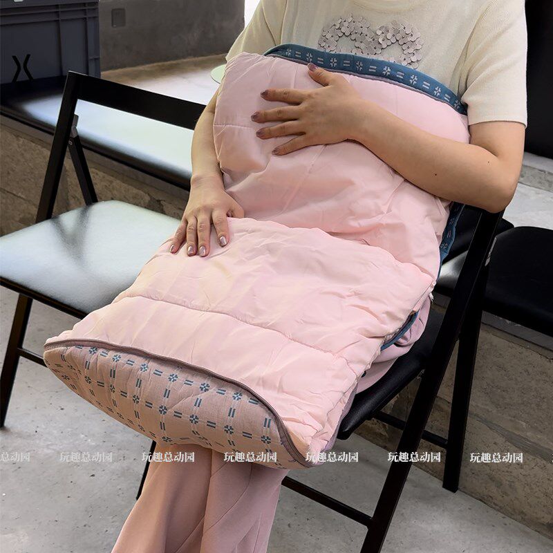 萌帮动物抱枕被子两用办公室午睡枕头靠垫车载毯子二合一汽车靠枕