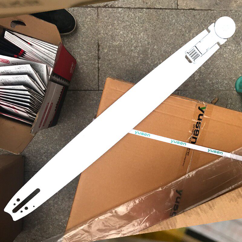 油锯汽油锯伐木锯导板加长导板404链条用70/75/90/1米/1.2米图片