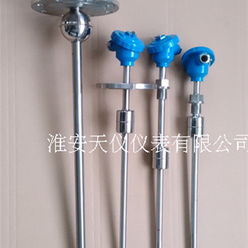 磁浮球液位控制器 不锈钢材质磁性浮球控制液位开关 浮球液位计