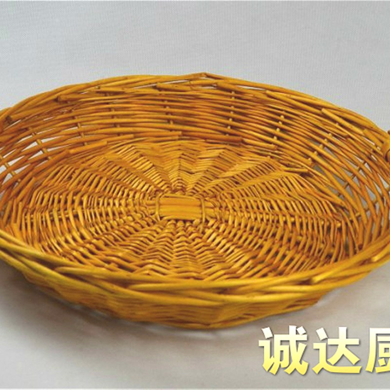 生铁剁椒鱼头锅藤篮筐烤鱼盘圆铸铁平锅平底干锅煎锅浅锅海鲜锅具
