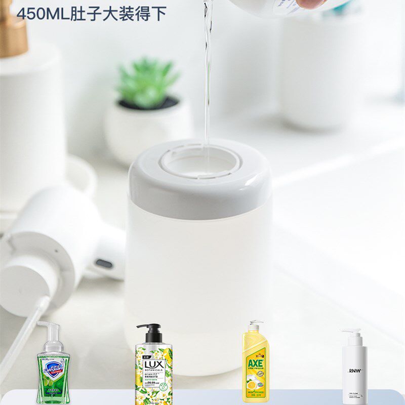 洗手液机自动感应器洗手机电动起泡沫皂液器智能壁挂式厨房泡泡瓶