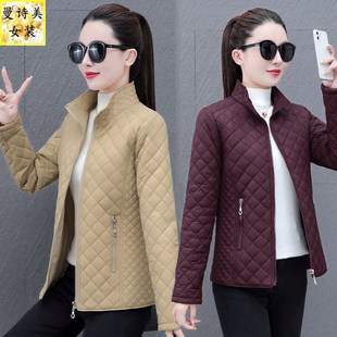 轻薄机行棉衣女士外套2023年新款冬季羽绒棉服小个子棉袄外套女款