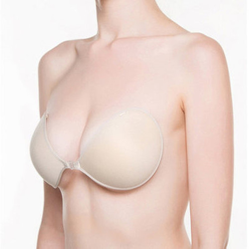 聚拢加厚隐形文胸布面胸贴上托婚纱内衣乳贴女礼服牢固无肩带显大