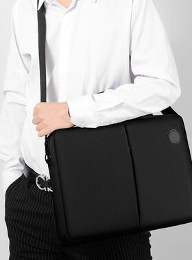 定制 工厂可笔记本电脑包男士单肩斜挎包商务出差手提公文包