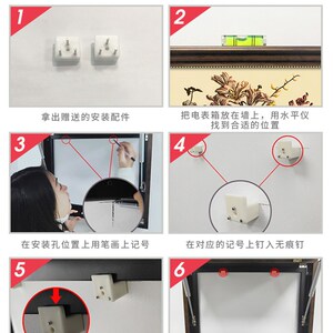 网红美式电表箱装饰画幸树款欧新式壁画遮挡福配电箱餐厅高档挂画