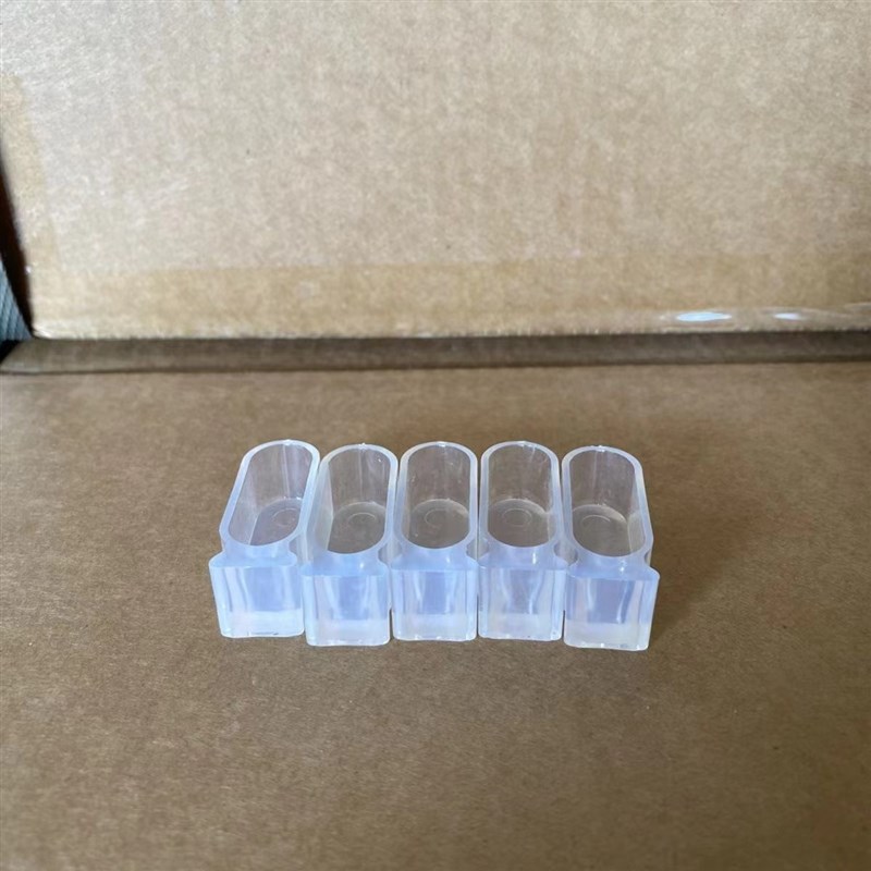 绣眼笼湿料盒鸟食碗鸟用湿料盒鸟笼配件小鸟湿料碗白色透明湿料杯图片