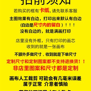 埃纳尔乔林城市童话小镇北欧风景客厅装饰画芯餐厅卧室玄关挂画心