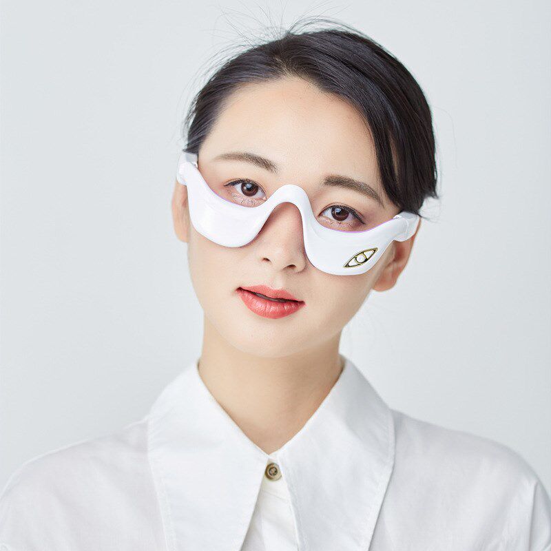智能眼部按摩器眼袋黑眼圈美眼仪 眼部spa按摩器震动加热家用