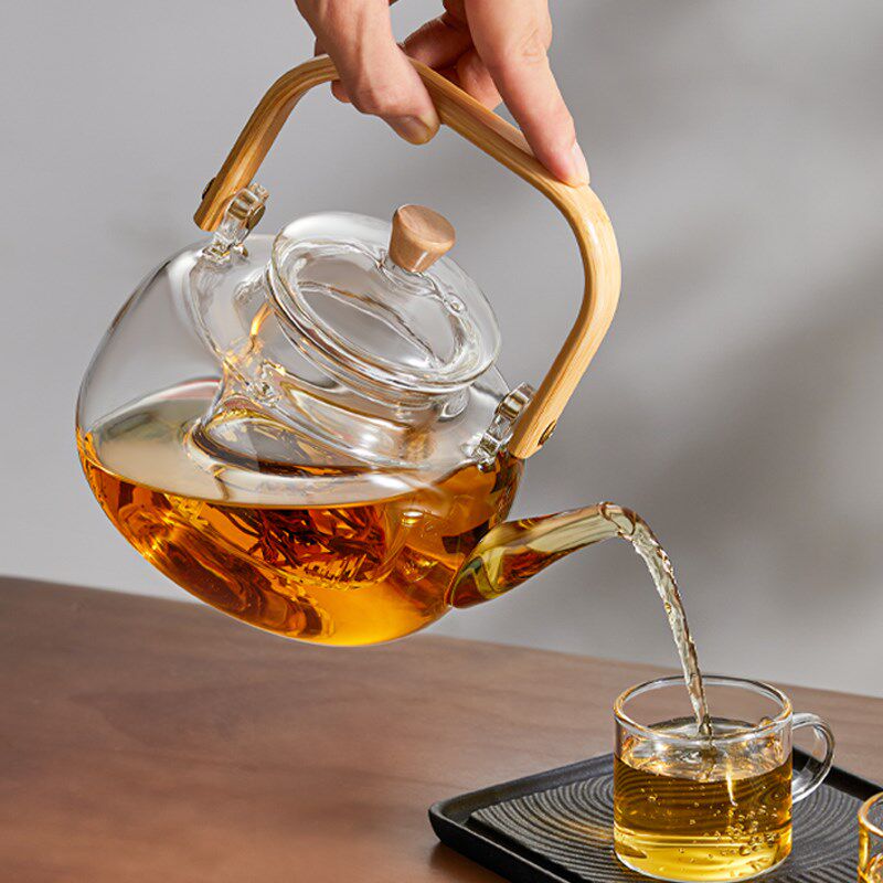 新款煮茶器煮茶壶电陶炉套装耐高温玻璃烧水泡茶壶家用煮茶炉茶具