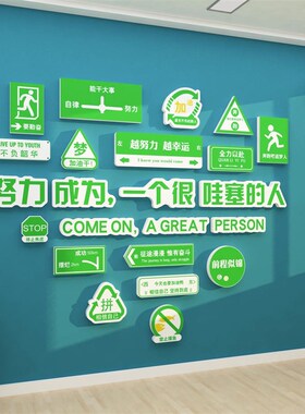 教室布置装饰班级主任文化墙贴面管理神器初高三励志标语自习环创