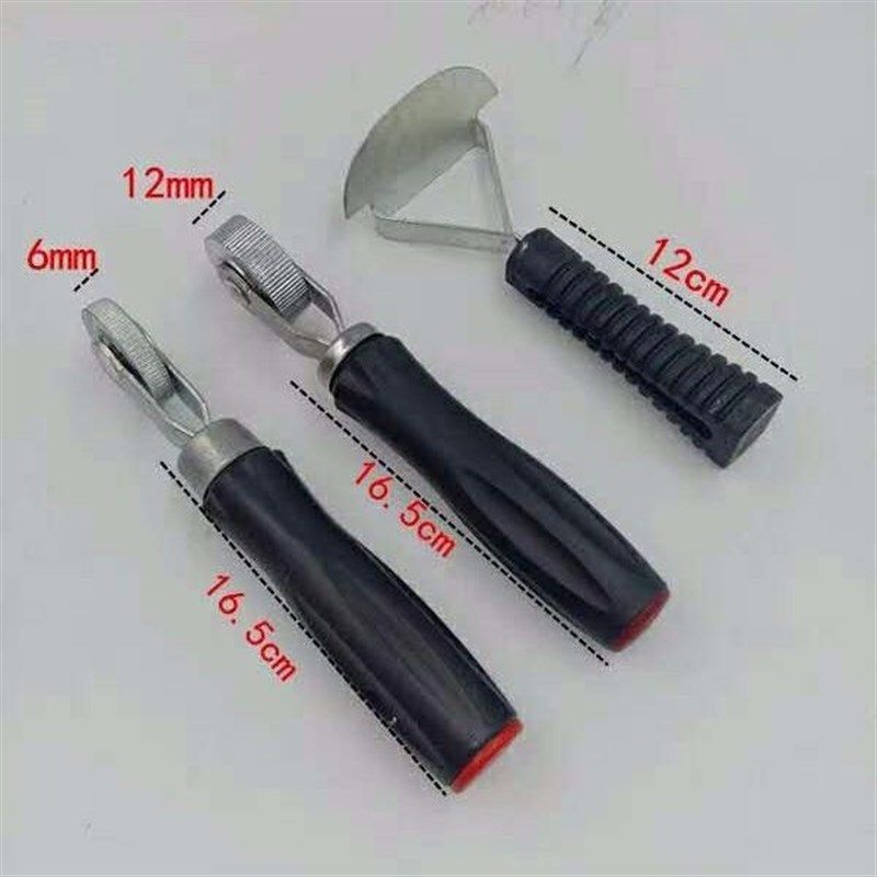 汽车轮胎补胎工具套装压轮刮刀打磨头红扳手记号笔包邮图片
