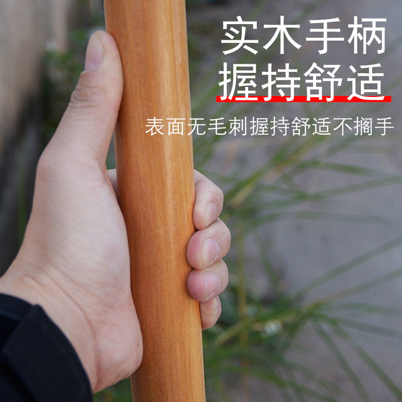 锄头木柄加长槐木柄把手柄木把槐木棍锹把农用实木铁锹把木棒木棍图片