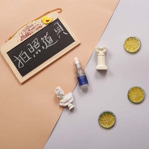 小黑板拍照道具摆件饰品写字板z拍照背景布摄影道具抓周拍照道具