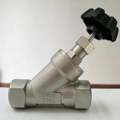 手动角座阀30锈钢yY611F型螺纹快装4式 焊不接式dn15 20 式25 32