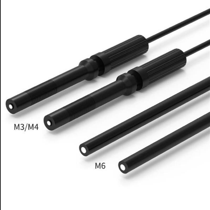 M3/M4/M6光纤传感器数显放大器光电开关漫反射探头对射光纤线支架图片