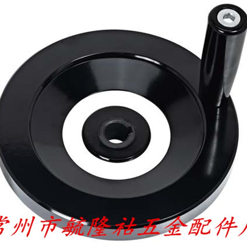 胶木手轮/ 背波手轮 /光孔顶丝手轮80/63/100/125/160/200/250图片
