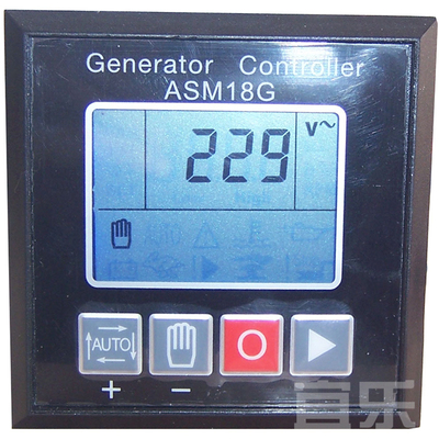 发电机控制器柴油机组自动控制器ASM18G/E监控仪参数显示自启停