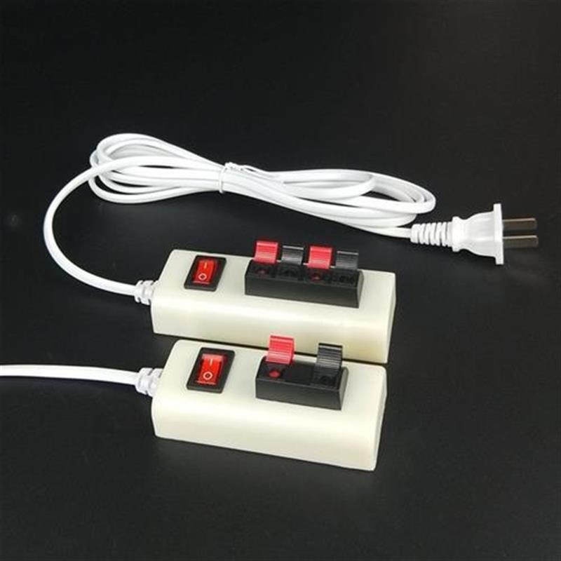 试灯器试电夹灯泡老化器led测试夹子两四位灯具架快速检测接线夹图片