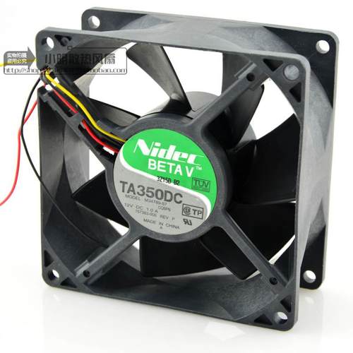 NIDEC 9cm 9038 TA350DC M34789-57 CQ4 12v 1A 大风量服务器风扇