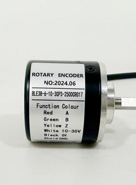 BLE38-6-10-30P2-2500CR017编码器100 360 600 1000  1024 2000P2