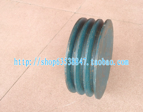 双面平三角皮带轮 B型 B3 三槽 7寸 直径为180mm 总高65mm 需订货