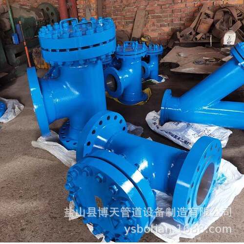 厂家现货供应化工管道蓝式过滤器RGL碳钢DN500化工管道阀门袋式