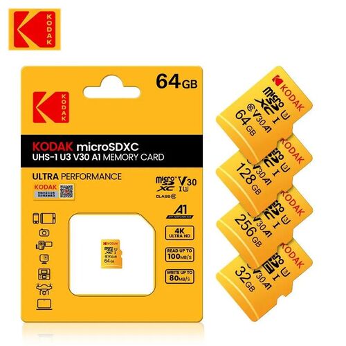 Kodak Micro SD Card SD Class10 32GB 64GB 128GB 256GB High Sp