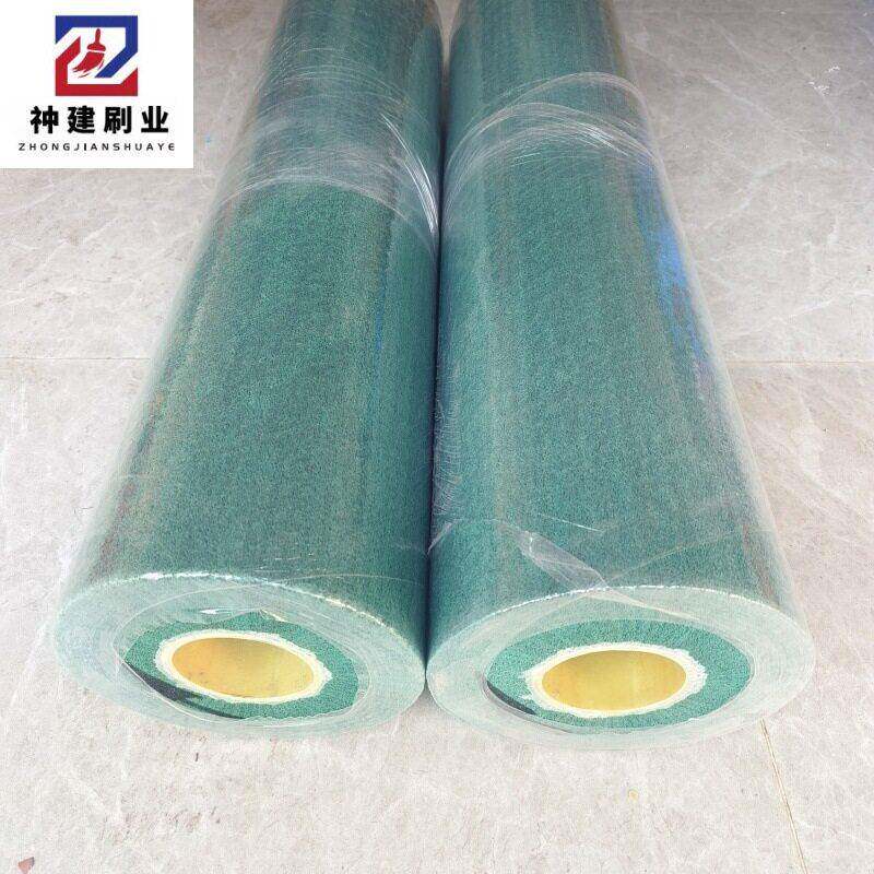 不织布刷辊刷磨刷抛光刷不锈钢百洁布拉丝辊3M不织布抛光刷辊