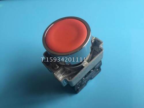 平头按钮XB2BA42C (ZB2BA4C+ZB2BZ102C)红色1常闭接触点