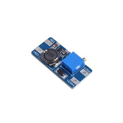 MT3608 DC-DC升压模块2A升压板输入电压2-24V升5/9/12/-28V可调