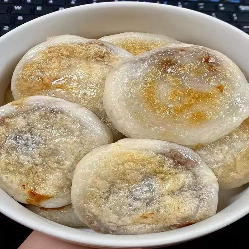 买18个送18个】正宗红豆糍粑夹心新鲜油粑纯糯米手工湖北特色夹心