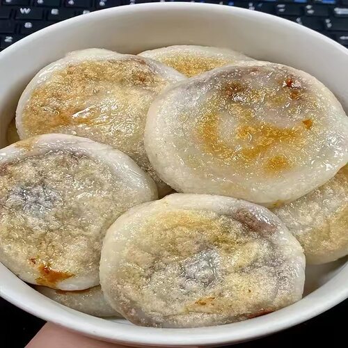 买18个送18个】正宗红豆糍粑夹心新鲜油粑纯糯米手工湖北特色夹心